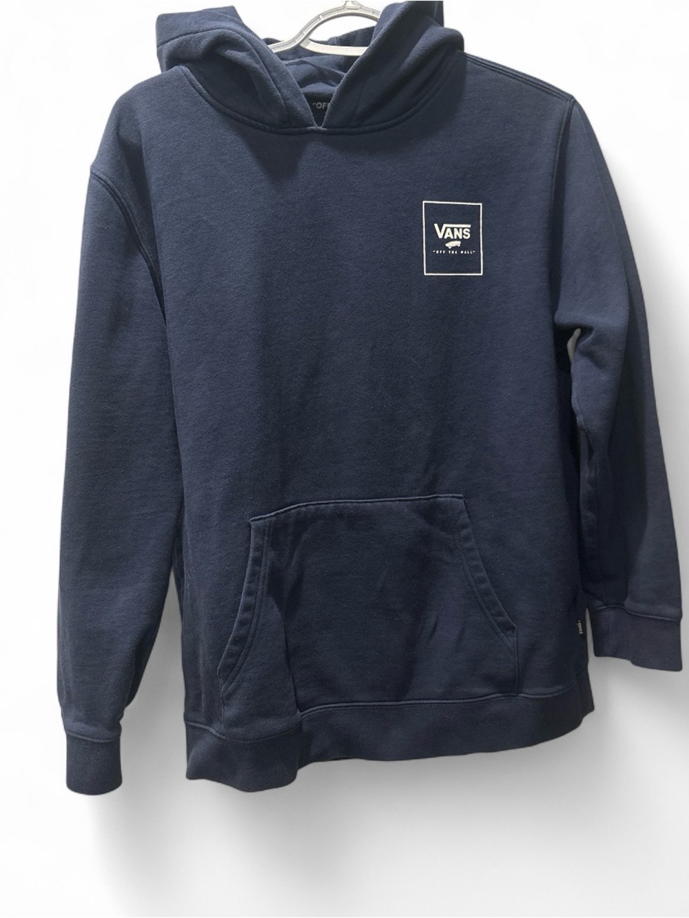 Vans youth xl Navy Hooded Sweatshirt - Classic Logo Pullover